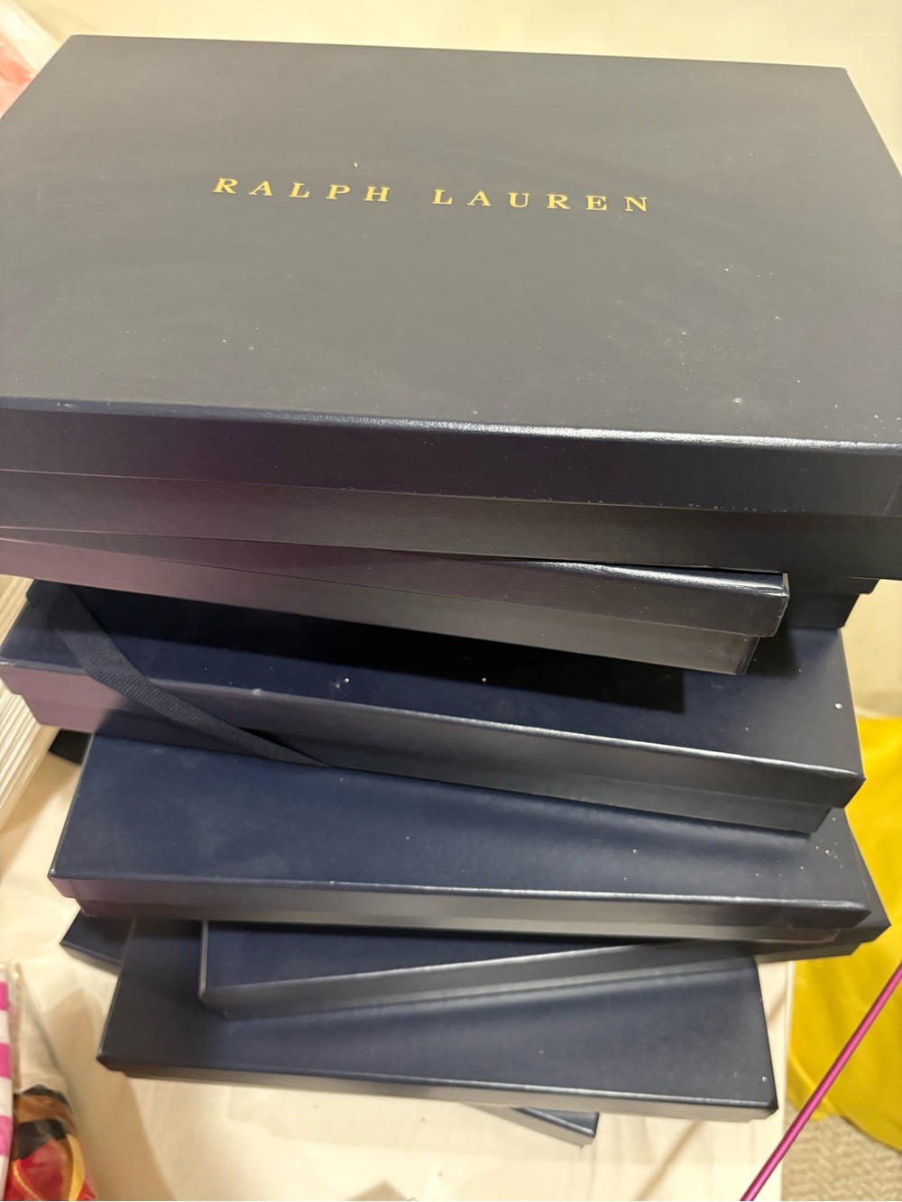 Ralph Lauren shoe boxes